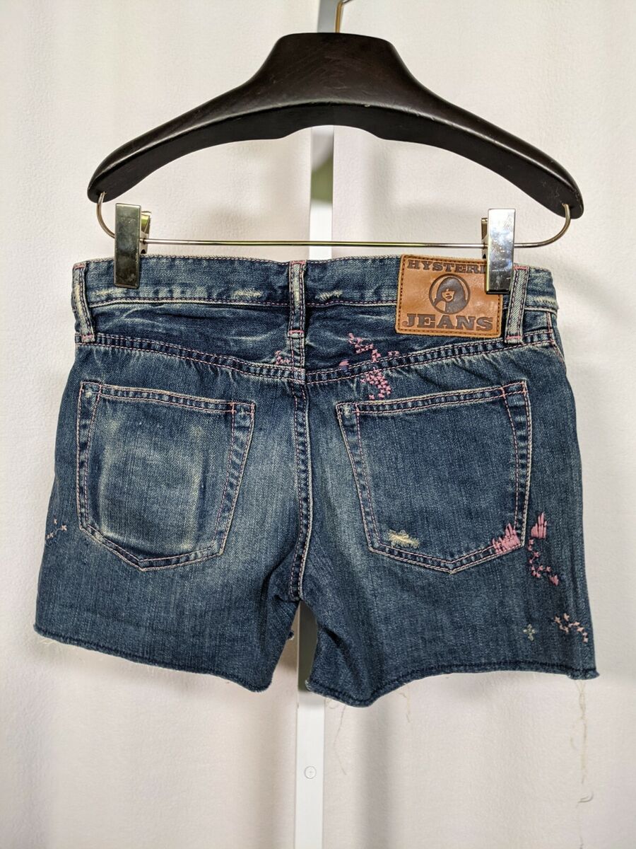 Hysteric Glamour Love Buzz Embroidered Studded Stonewash Hysteric Glamour Love Buzz Embroidered Studded Stonewash