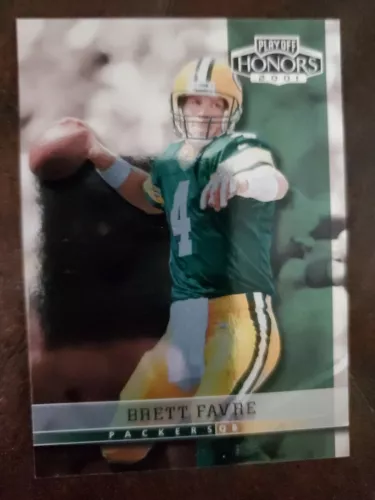 2001 Playoff Honors Brett Favre card #76