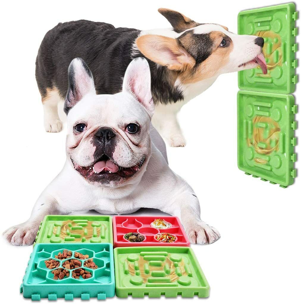 Bowl,4 Pieces Dog Food Feeding Dishes Pet Care New