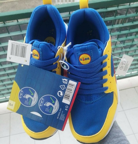 SCARPE LIDL EDIZIONE Limitata N.41 Shoes Sneakers Limited Edition Lidl EUR  30,00 - PicClick IT