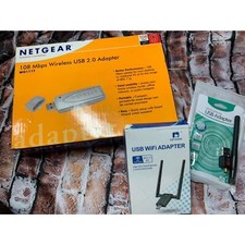 Lot of USB Adapters for Computer Netgear Wireless 2.0 Adapter PLus More