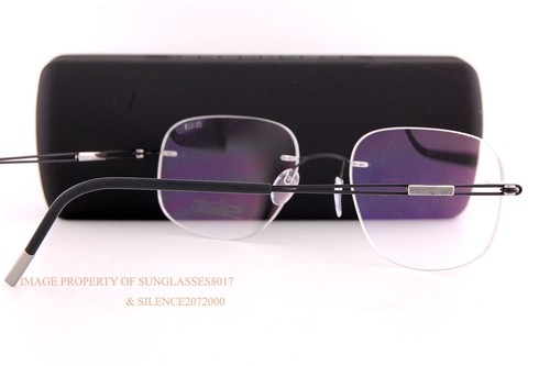 Nuove Montature Occhiali Silhouette TITAN NEXT GENERATION 5521 EQ 9040 Nero - Foto 5 di 5