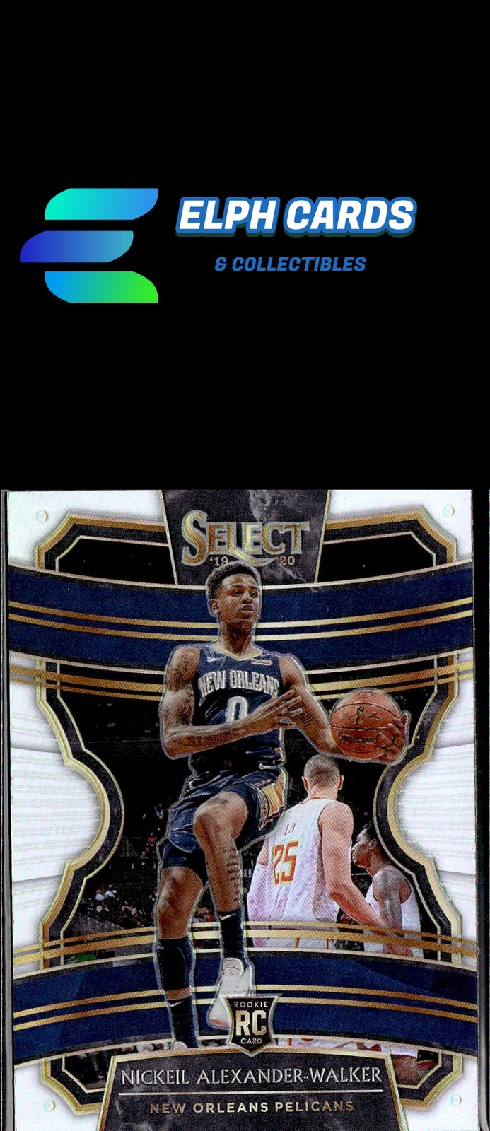 2019-20 Panini Select #49 Nickeil Alexander-Walker Silver Prizms