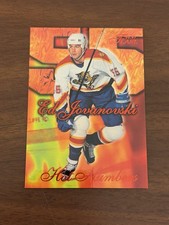 1996-97 Flair Hot Numbers - Ed Jovanovski #5 - Panthers