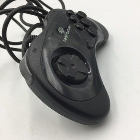 SEGA Saturn 6 Button High Frequency Black Wired Video Gaming Controller