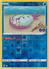 Wimpod 25/78 Reverse Common Pokemon GO Pokemon Cards
