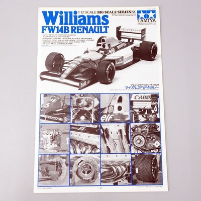 Tamiya 1/12 Williams FW14B Renault #1992 World Champion Plastic