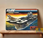GI Joe Aircraft Carrier USS Flag Metal Poster Vintage Sign (20x30cm)