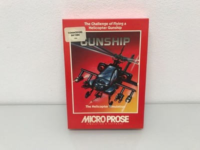 Gunship - C64 - Big Box - Disk - Microprose