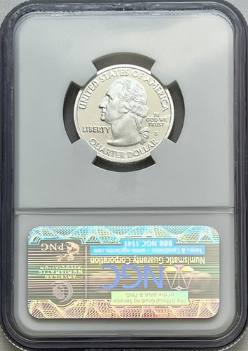 NGC PF69 2009-S Silver Guam Quarter - Picture 2 of 4