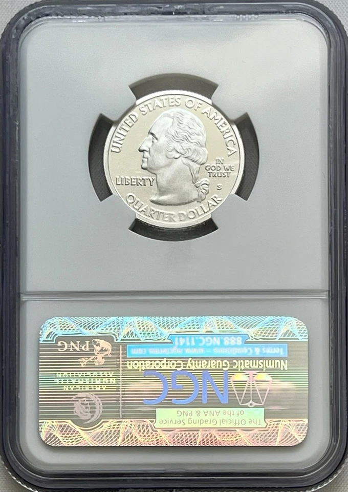 NGC PF69 2009-S Silver Guam Quarter - Image 2 of 4
