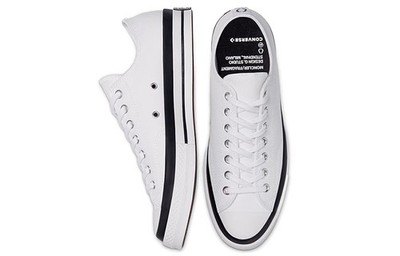 Size 5 - Fragment Design x Moncler x Converse Chuck 70 Low White