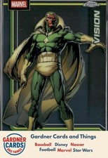 2026 Topps Chrome Marvel Comics #190 Vision