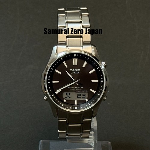 CASIO LINEAGE LCW-M100TSE-1AJF JDM Titanium Solar Radio Men's from Japan