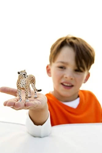 Boneco Schleich Wildlife Cheetah feminino 14746 da JP - Imagem 2 de 4