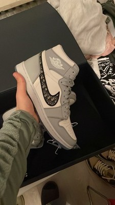 Jordan 1 Dior High Gr. 42 - 8,5 US Brandneu mit Og All 4604/8500