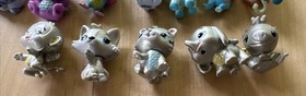 Hatchimals Lot of 30 Mixed Mini Toy Figures  And Platinum CollEGGtibles