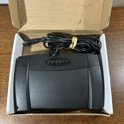 VEC Infinity 3 USB Foot Pedal Control Transcription Dictation Court Reporter - Picture 3 of 5