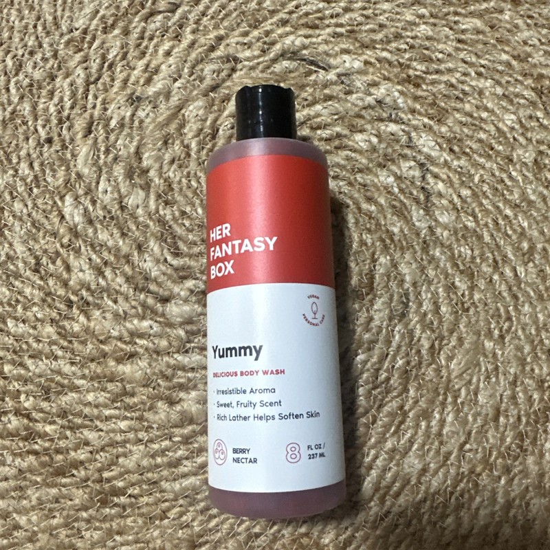 Her Fantasy Box Yummy Full Body Gel Cleanser Body Wash Boosts Libido - Brand New