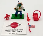 1991 Midshipman Mike Complete Vintage TMNT Ninja Turtles Figure