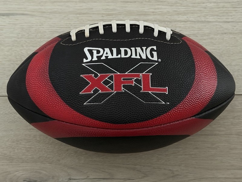 Rare Vintage Spalding Offiicial XFL Game Ball