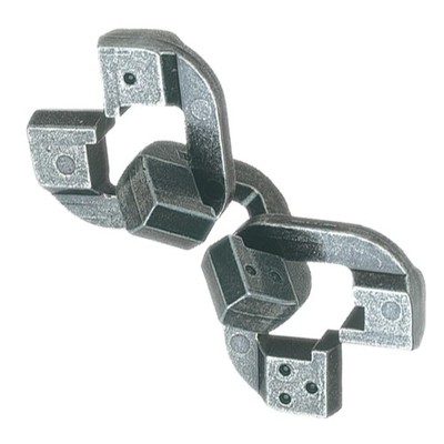 BePuzzled   Chain Hanayama Metal Brainteaser Puzzle Mensa Rated Level 6, for Age