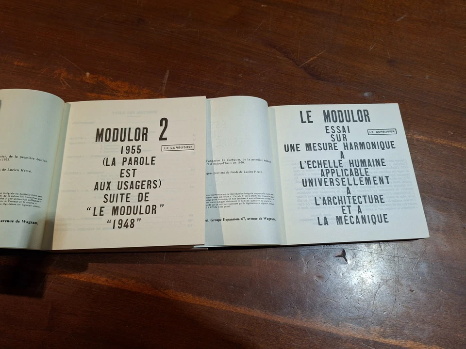 COLLECTION / coffret de 2 livres de LE CORBUSIER / l architecture d aujourd hui - Photo 3/4