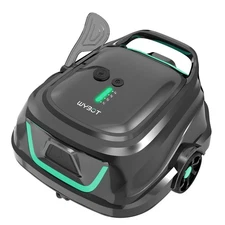 Robotic Pool Cleaner, Cordless Pool Vacuum Robot with 120 Mins Runtime, Fast ...