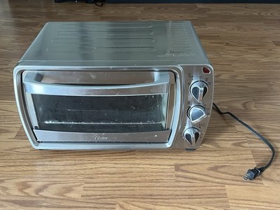 Oster Toaster Oven TSSTTVCG03 Stainless Steel Preowned, Fast Shipping