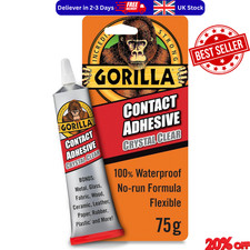 Gorilla Contact Adhesive Clear 75g