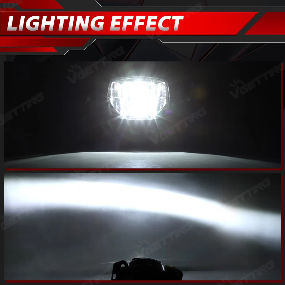 For Ford F150 F-150 2024 2025 LED Fog Light Kit Bezel Wire Switch Bracket Kits - Image 3 of 4