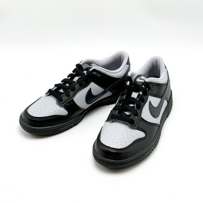 NEW* Youth Grade-School NIKE DUNK LOW J (GS) WOLF GREY / BLACK