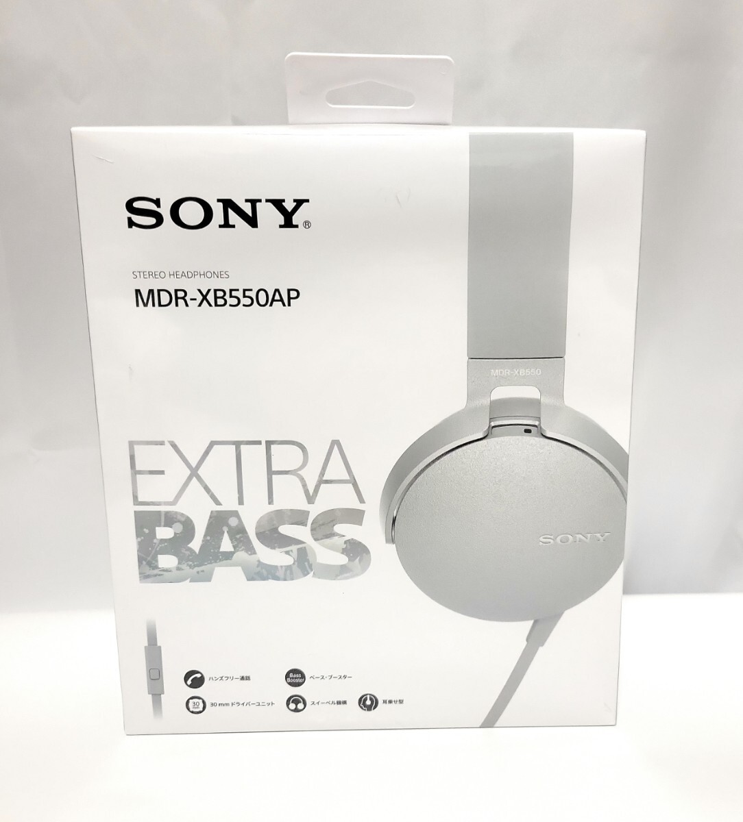 [New and unopened] MDR-XB550AP SONY headphones