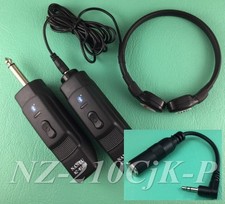 New cordless throat microphone with empty-handed loudspeaker NZ-210CjK-P