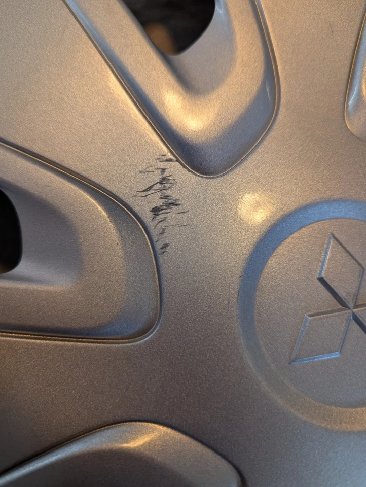 Wheel Cover Hub Cap Mirage 2014 2015 2016 Genuine Mitsubishi OEM Part! - Image 2 of 4