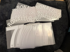BIG BULK Official Ronaldo Youth Manchester united Shirt nameset Sporting id 2008
