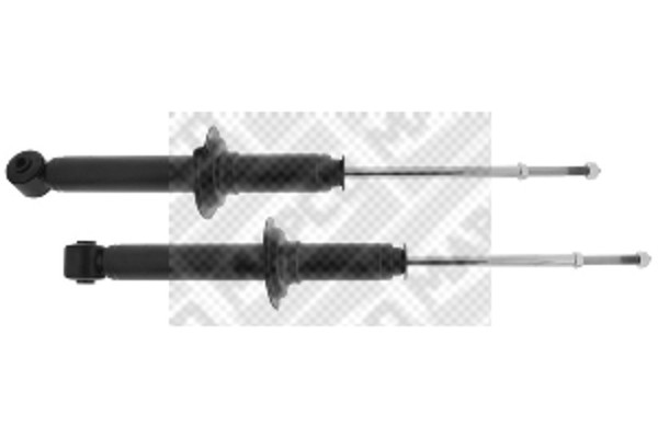 2X StoßDäMpfer Mapco 40539/2 FüR Carisma Space Star Mitsubishi GroßRaumlimousine-image