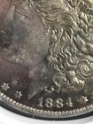 1884-O/O Morgan Silver Dollar  Toner NGC MS64 VAM-6 Top 100 Repunched Mintmark — photo 5