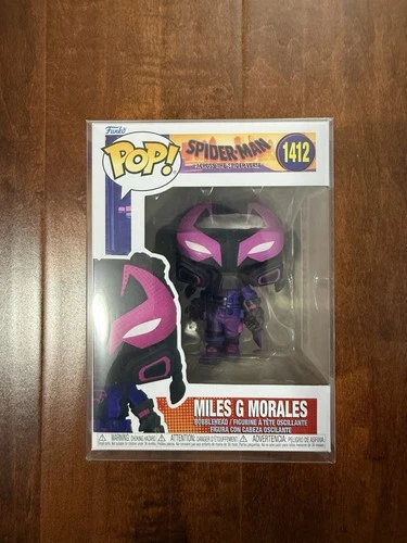 Funko POP! Spider-Man Across the Spider-Verse Miles Morales #1412 w/ Protect 🚚