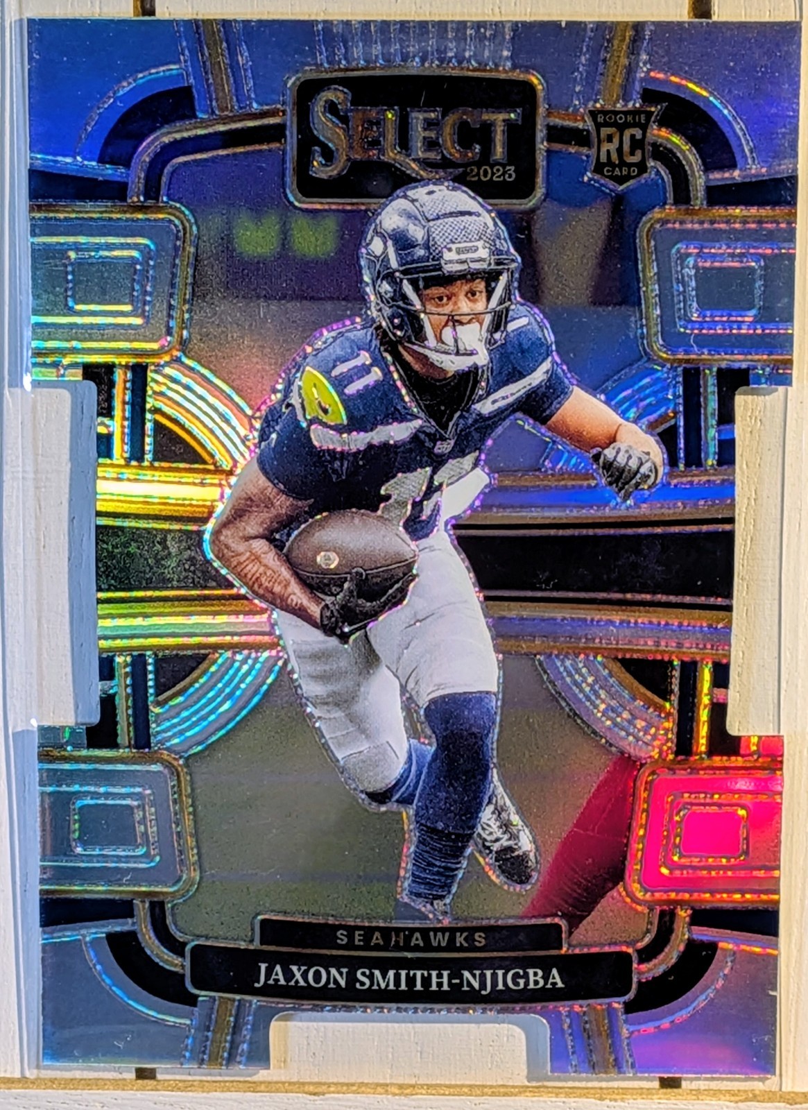 Jaxon Smith-Njigba 2023 Select #87 Concourse Silver Die-Cut Price