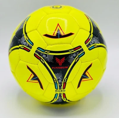 TITANUN IMPERIOR premium A+ quality ( yellow and black ) Futsal size-4