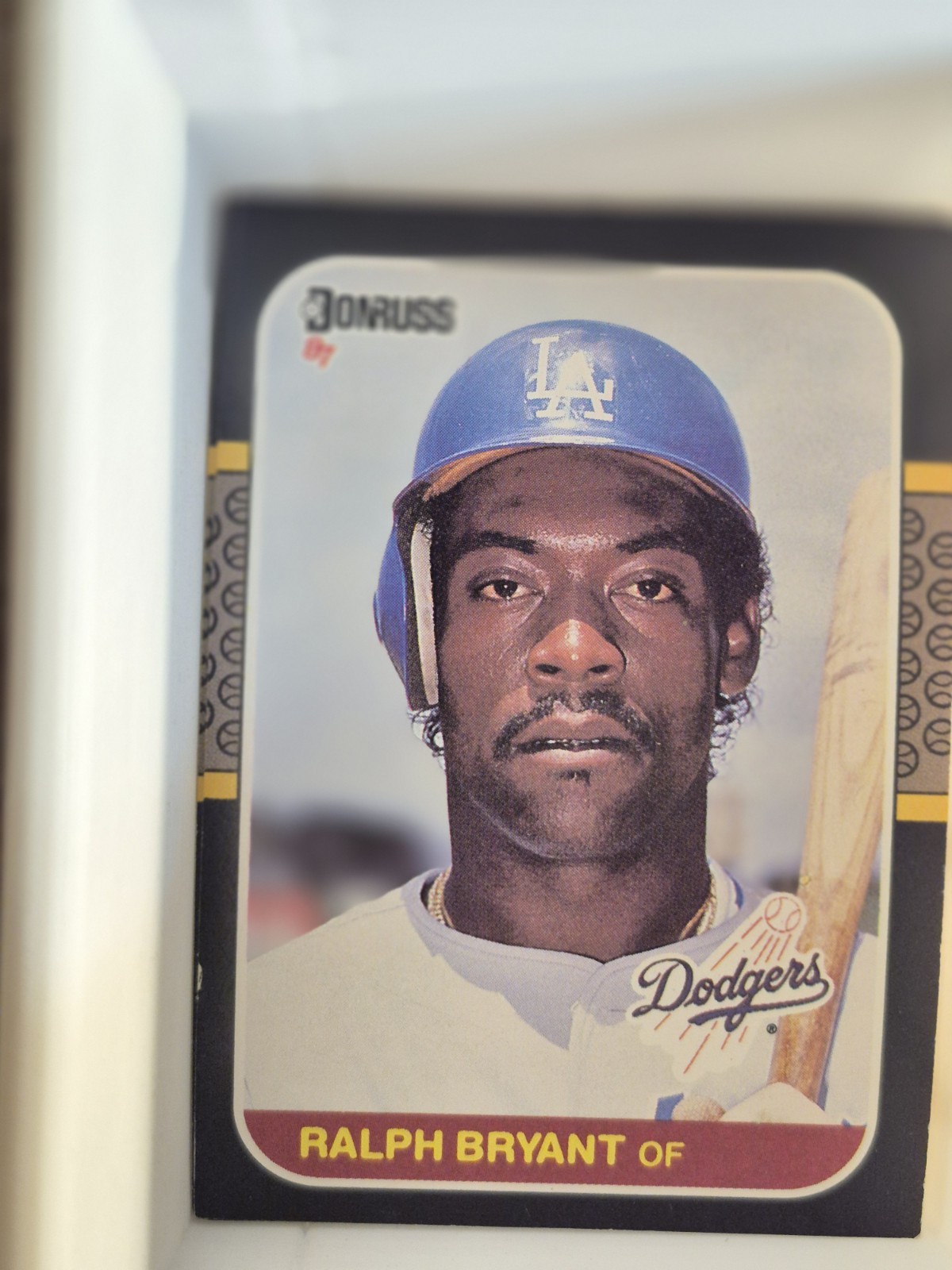 Ralph Bryant 1987 DONRUSS #587 FREE SHIPPING