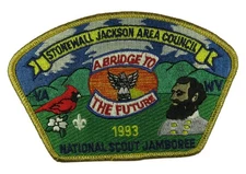 1993 Jamboree Stonewall Jackson Area VA A Bridge To The Future JSP GMY (VT1832)