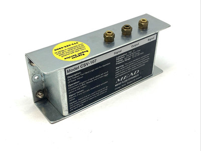 Mead CSV-107 Two-Hand Control Remote Logic Unit 70-100PSI