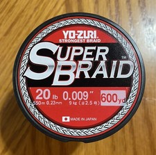 Yo-Zuri SuperBraid 20lb White - 600 Yard Spool