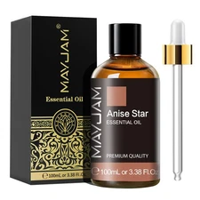 MAYJAM 100 mL Anise Star Essential Oil 100% Pure Natural Aromatherapy Skin Hair