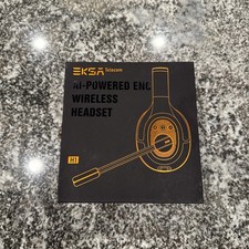 EKSA Trucker Bluetooth Telecom H1 Environment Noise Canceling Wireless Headset