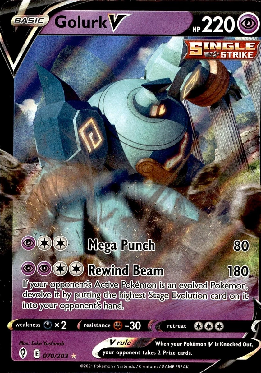 Golurk V Pokémon TCG Cards for sale | eBay