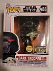 Funko Pop! Vinyl: Star Wars - Dark Trooper with Grogu GITD #488 EE Exclusive