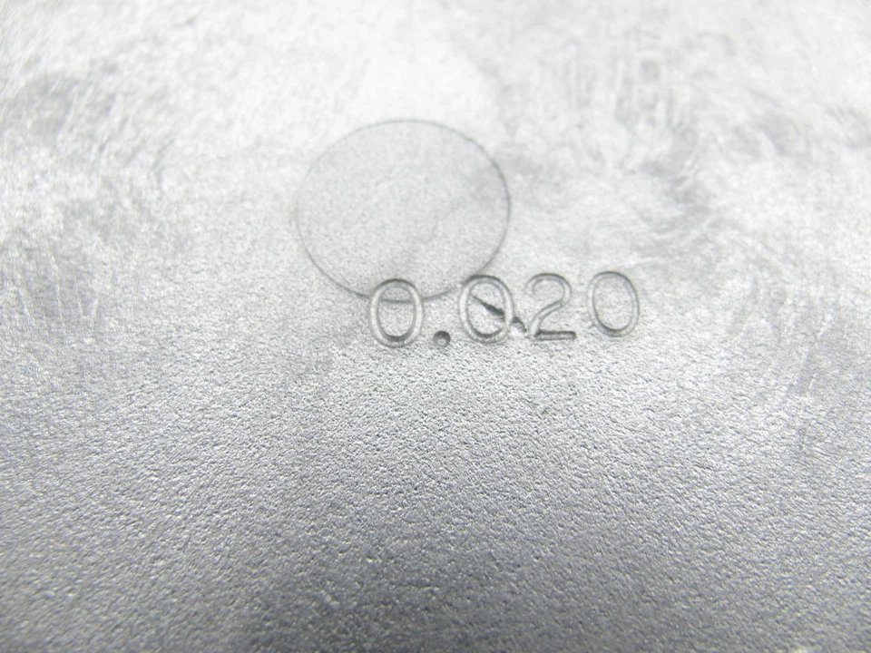 Pistón de motor sellado Power 650P20 .020" Chevrolet 181 3.0L L4 Industrial Marine Foto 3 de 4